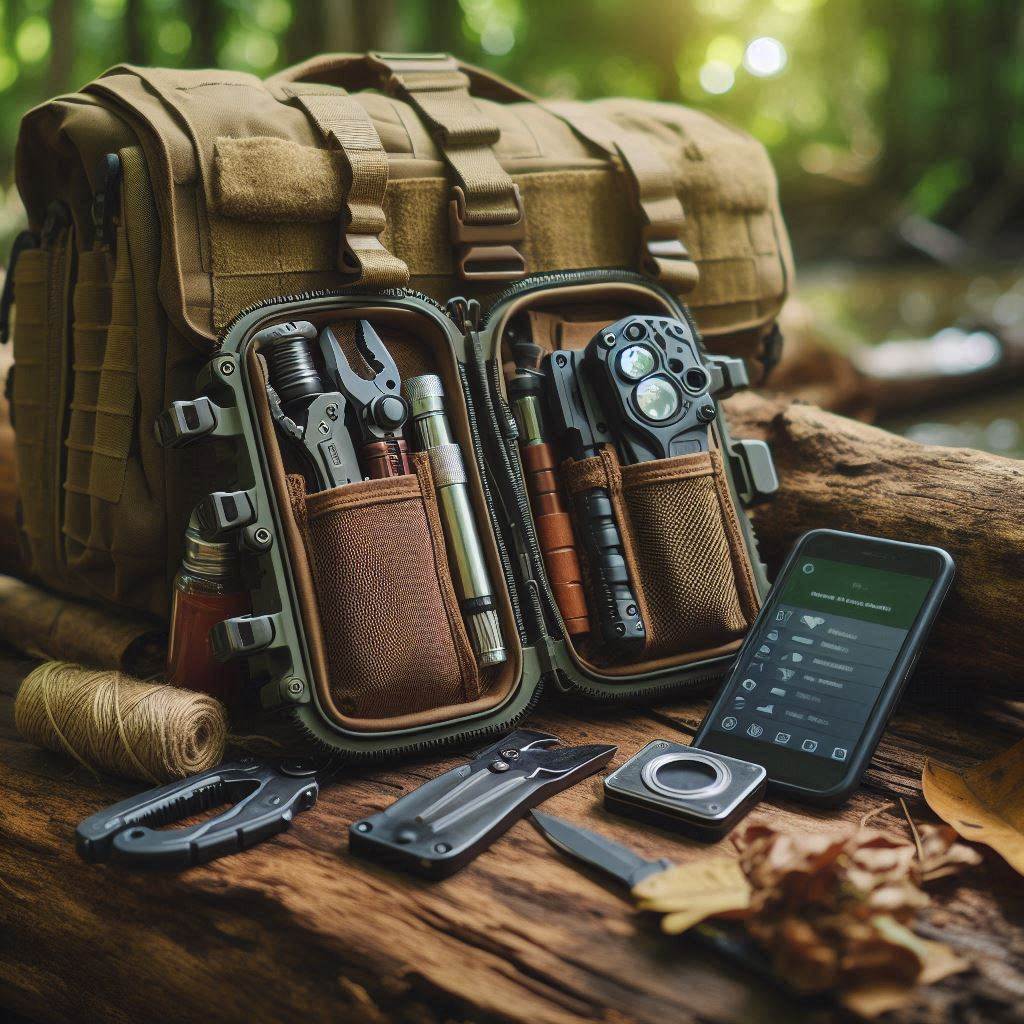 Un kit de survie en complément d'une pierre à feu