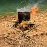 foyer pliable feu de camp sans impact environnemental