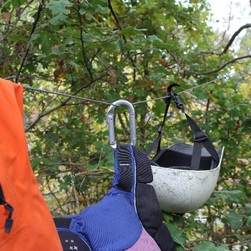 suspendre linge et objets paracorde